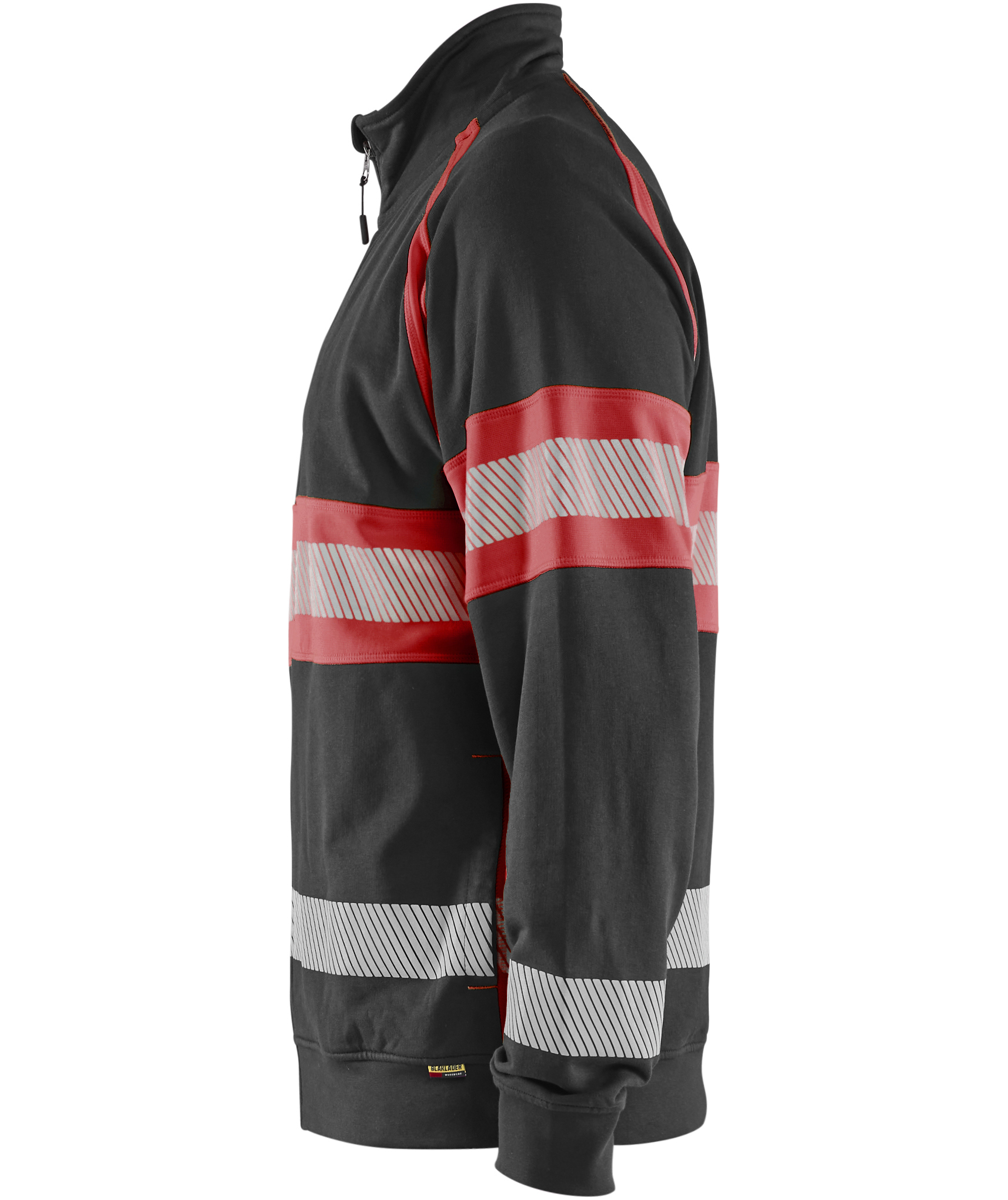 Bl&aring;kl&auml;der cardigan, Black/Hi-Vis Red, large image number 4