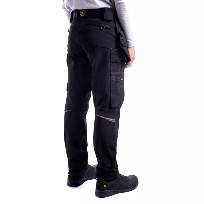 Westborn craftsman trousers full stretch, Black, large image number 2