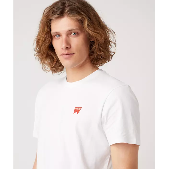 Wrangler Sign Off T-shirt, White , large image number 3