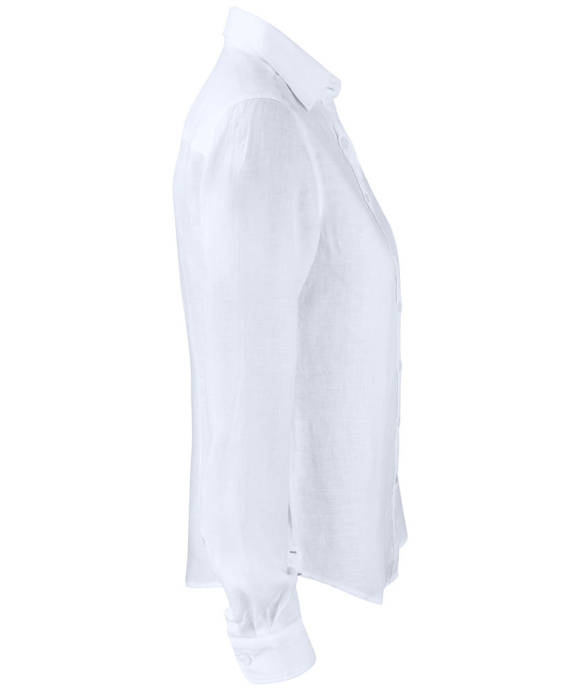 Cutter & Buck Summerland Modern fit linneskjorta dam, Vit, large image number 2