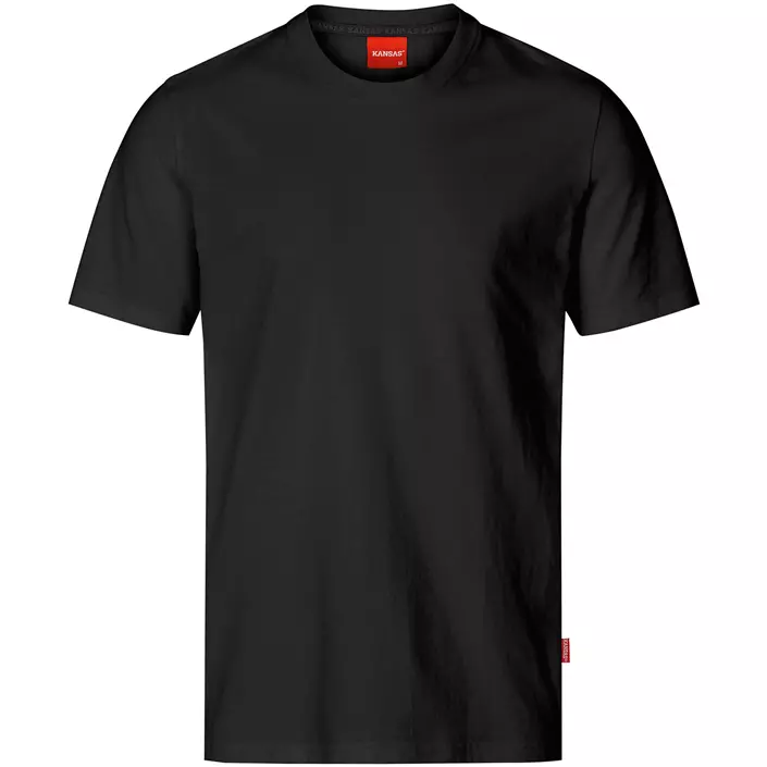 Kansas Apparel light T-shirt, Black, large image number 0