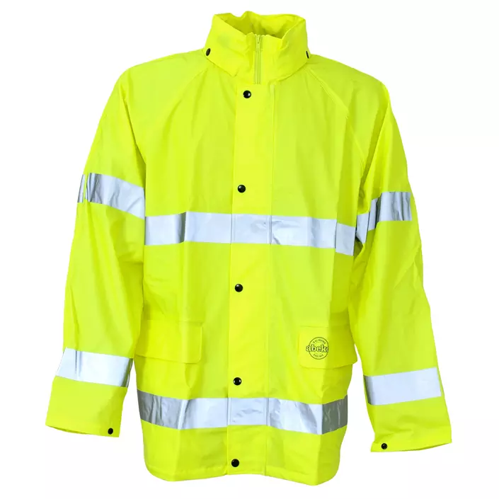 Abeko Atec rain jacket, Hi-Vis Yellow, large image number 0