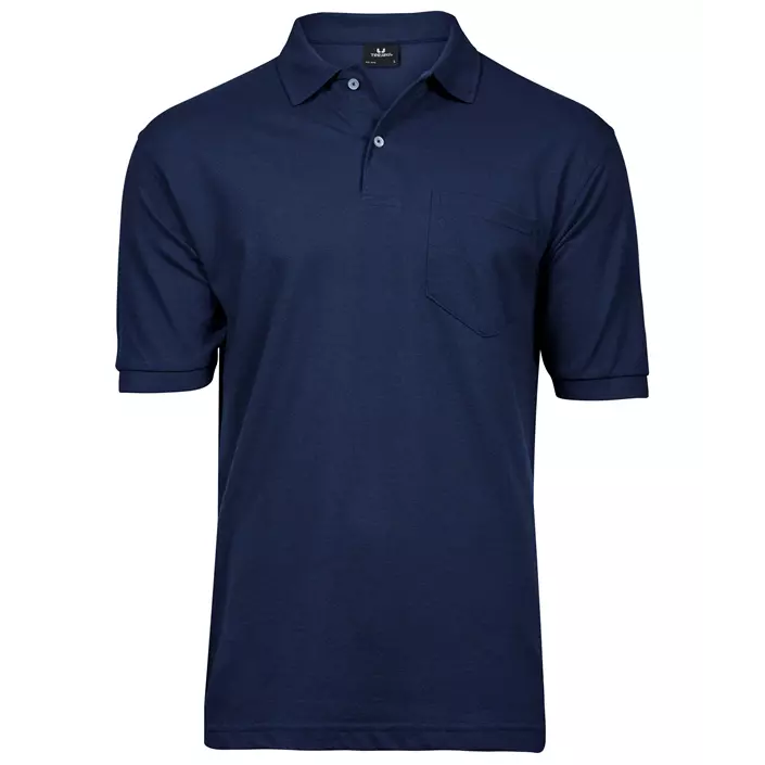 Tee Jays polo T-skjorte, Navy, large image number 0