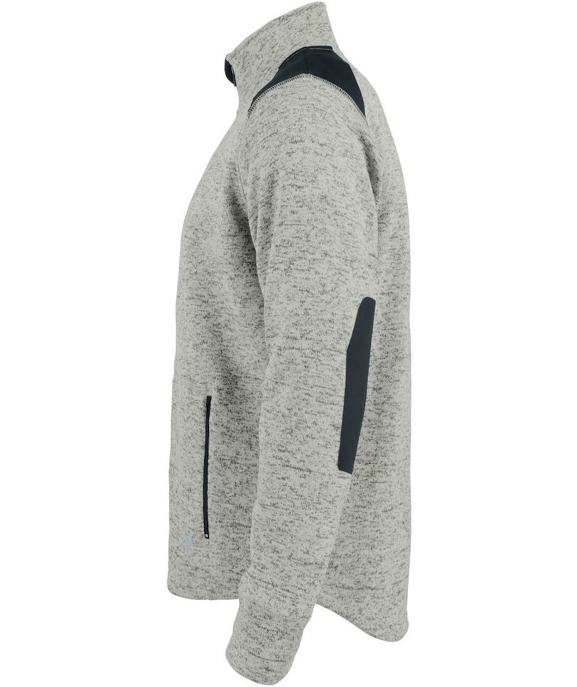ProJob fleece jacket 3318, Grey Melange, large image number 4