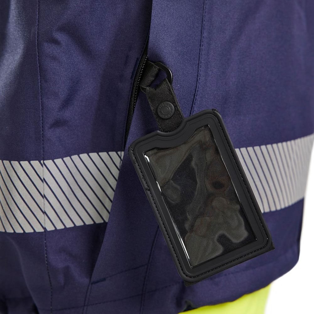 Bl&aring;kl&auml;der shell jacket, Hi-vis Yellow/Black, large image number 9