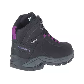 Merrell Vego Mid LTHR WTPF women's hiking boots, Black/Gloxinia