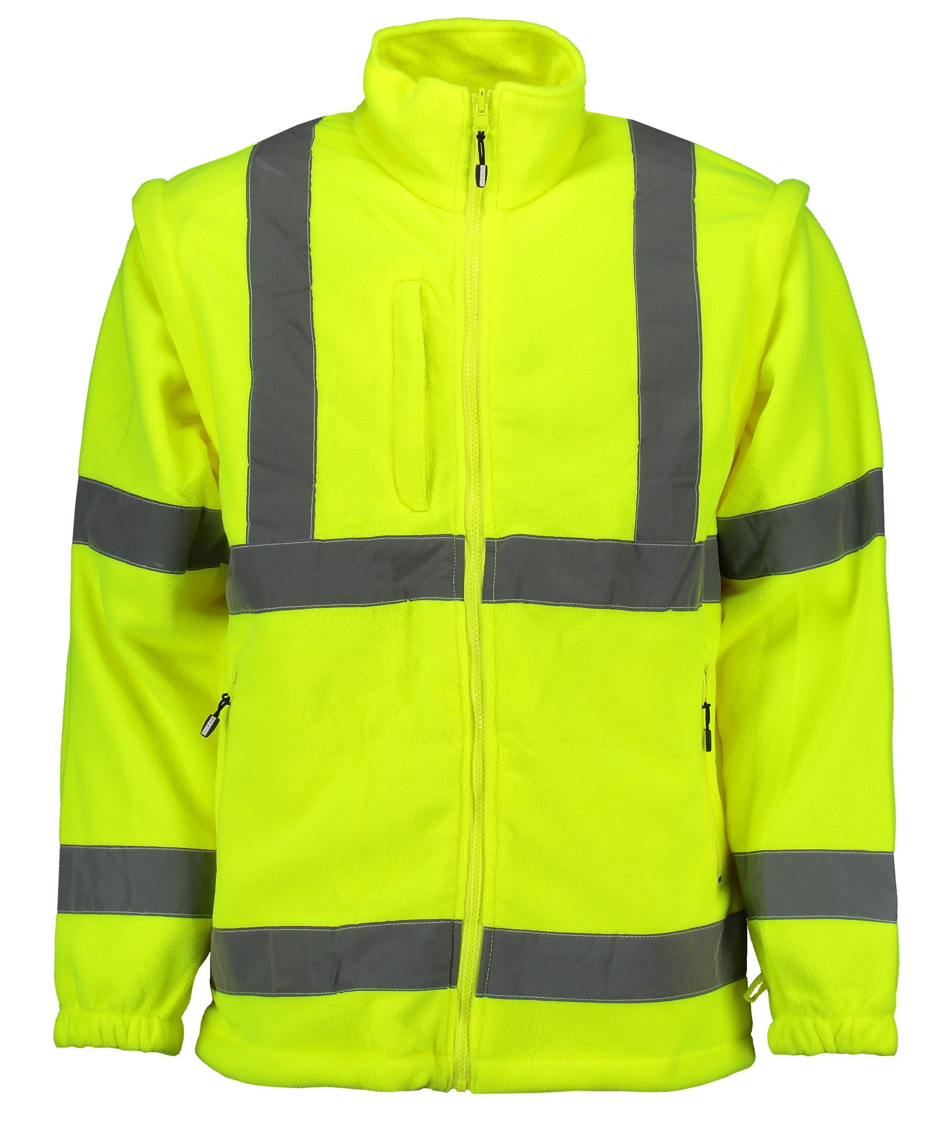 Ocean 4-in-1-Winterjacke, Hi-vis gelb/marine, large image number 3