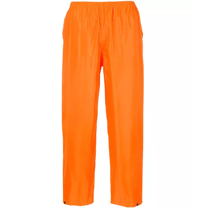 Portwest rain trousers, Orange, large image number 0