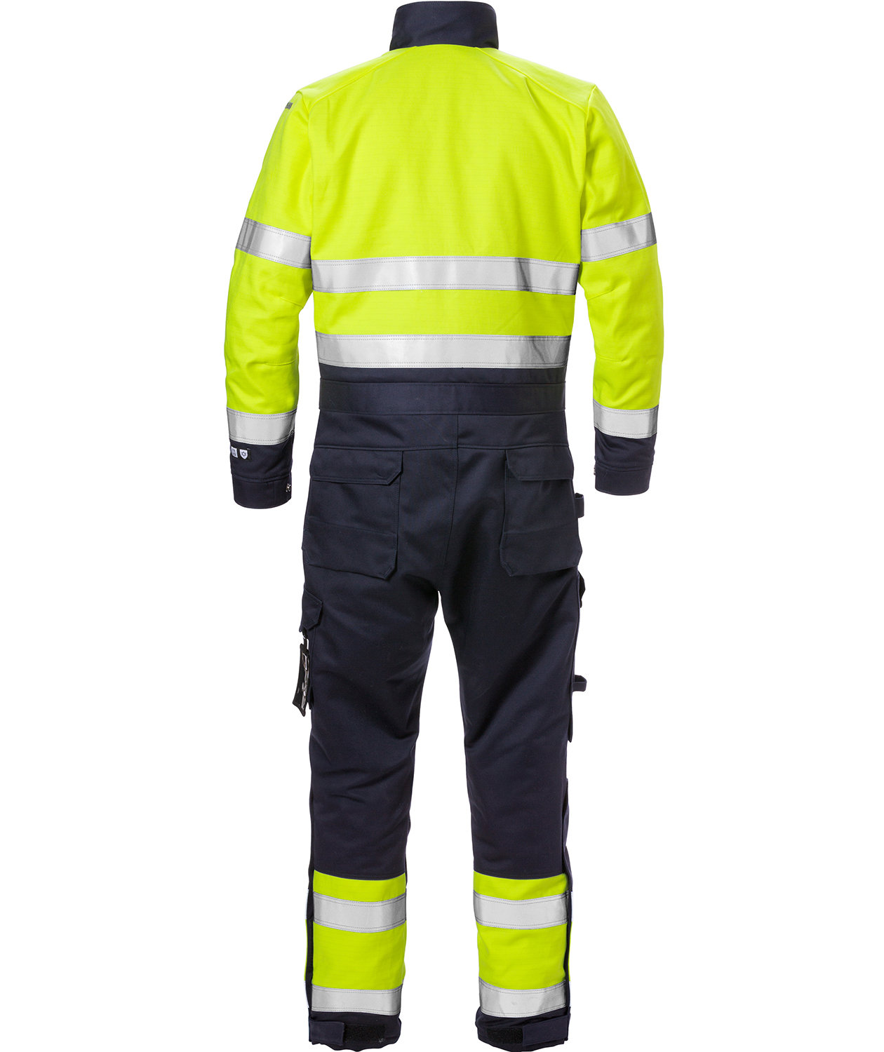 Fristads Flame winter coverall 8088, Hi-Vis yellow/marine