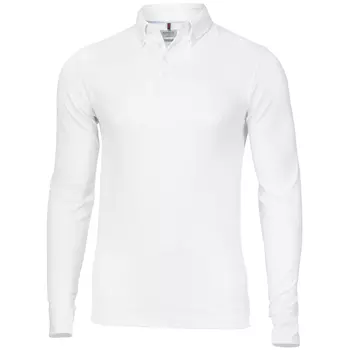 Nimbus Carlington langærmet Polo T-shirt, Hvid