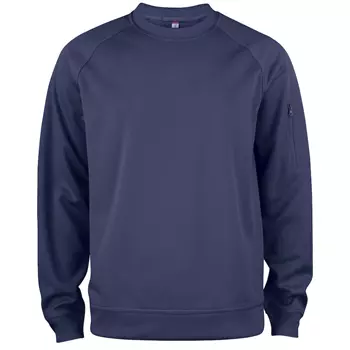 Clique Basic Active  collegetröja/sweatshirt, Mörk Marinblå