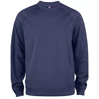 Clique Basic Active  Sweatshirt, Dunkel Marine