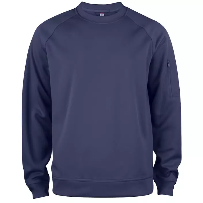 Clique Basic Active  sweatshirt, Mörk Marinblå, large image number 0