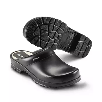 Sika comfort clogs without heel cover OB, Black