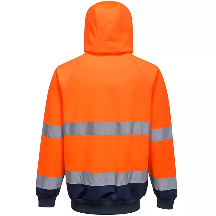 Portwest sweatshirt, Varsel Orange/Marinblå, large image number 1