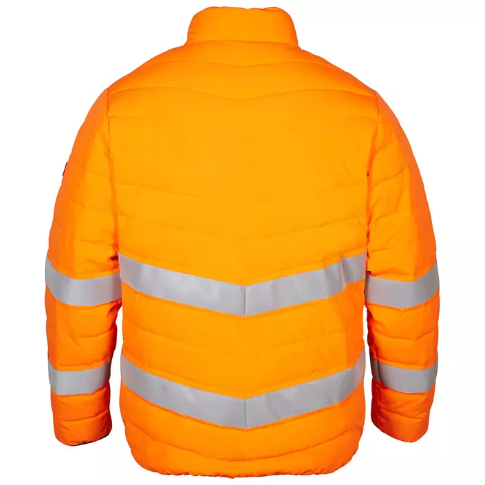 Engel Safety Basic quilted work jacket, Hi-vis Orange, large image number 1