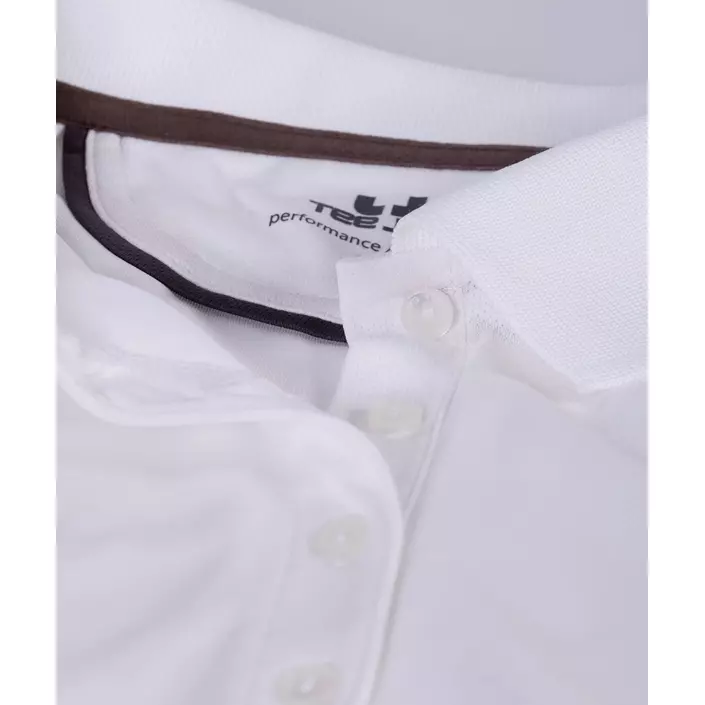 Tee Jays Performance dame polo T-shirt, Hvid, large image number 1