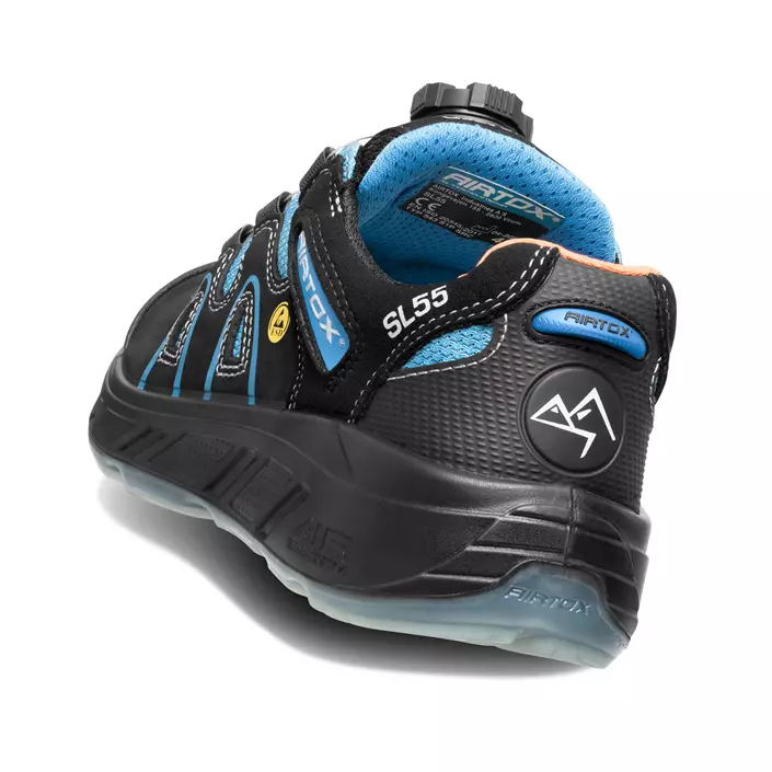 Airtox SL55 safety shoes S3, Black/Blue, large image number 5