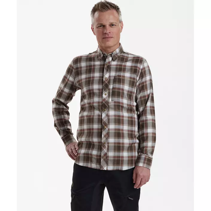 Deerhunter Silas skjorta, Brown Check, large image number 3
