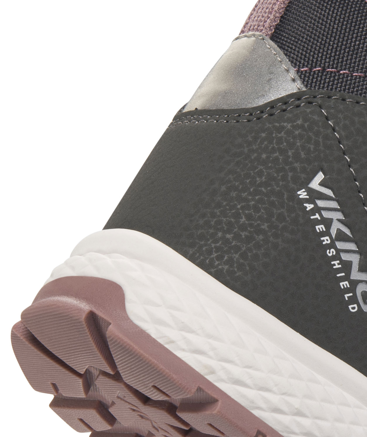 Viking Epuip Warm WP winter boots for kids, Charcoal, large image number 3