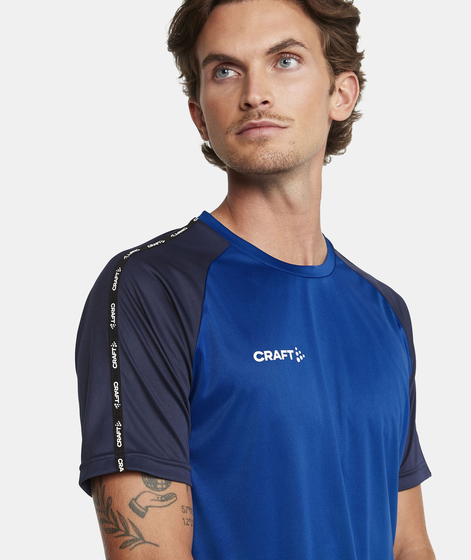 Craft Squad 2.0 Contrast Jersey T-shirt, Club Cobolt-Navy, large image number 5