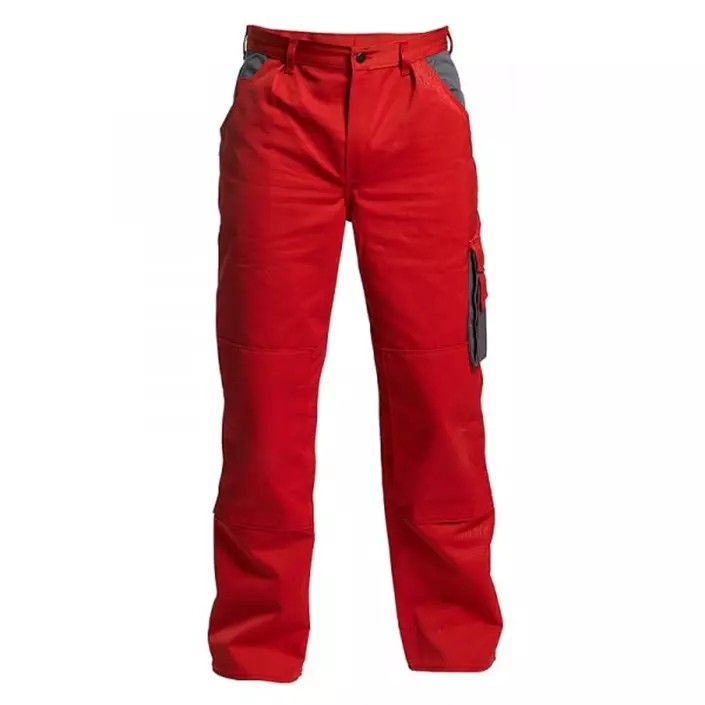 Engel Work trousers, Red/Grey, large image number 0