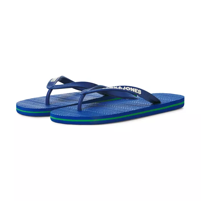 Jack & Jones JWFBASIC Flip Flop Badesandalen, Blue Quartz, large image number 2