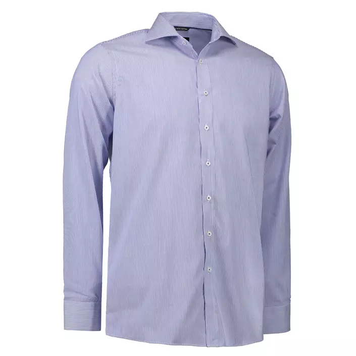 ID Non-Iron Modern fit skjorta, California Marinblå, large image number 0