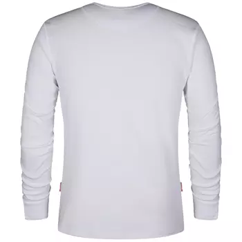 Engel Extend langärmliges Grandad T-Shirt, Weiß