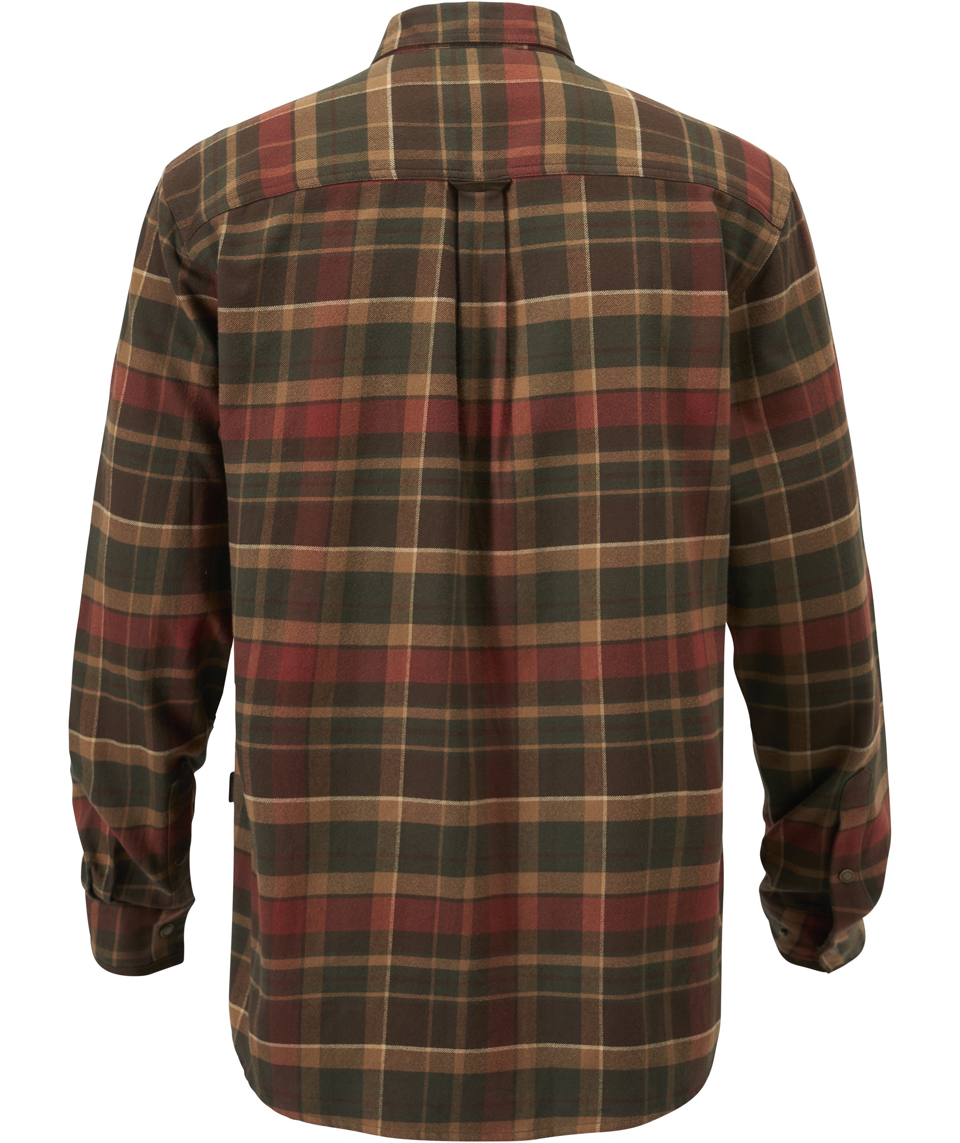 Pinewood Prestwick Exclusive skovmandsskjorte, Dark Green/Terracotta, large image number 2