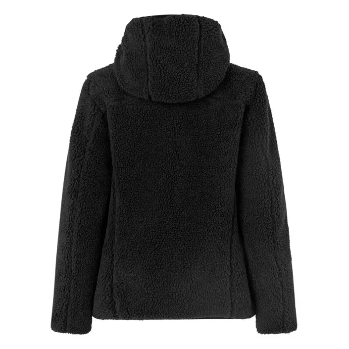 ID women's pile fleece jacket, Black, large image number 2