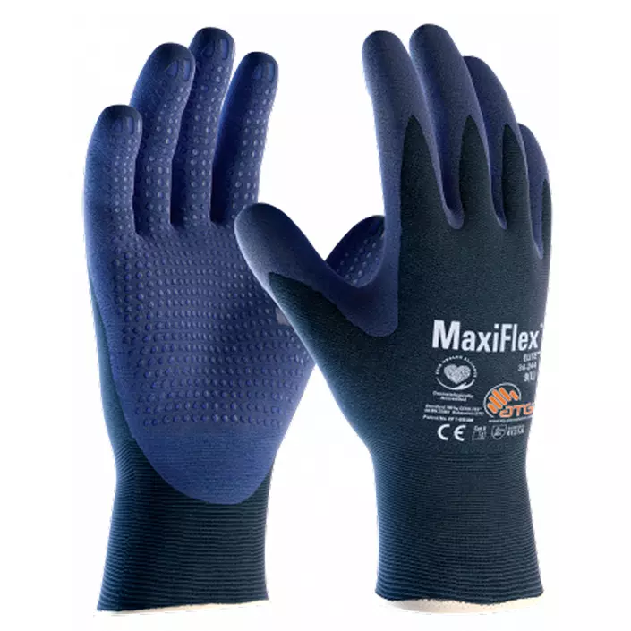 ATG MaxiFlex® Elite™ 34-244 Arbeitshandschuhe, Dunkelblau, large image number 0