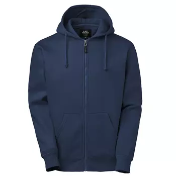 South West Parry hoodie with full zipper, Navy