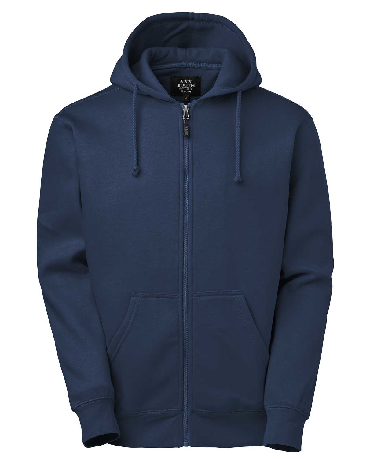 South West Parry hoodie med blixtl&aring;s, Navy, Navy, swatch