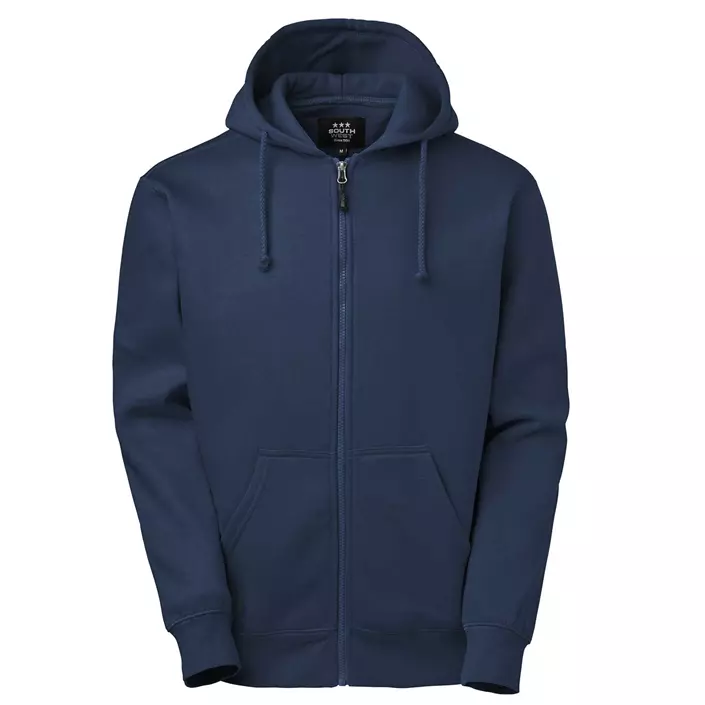 South West Parry hoodie with full zipper, Navy, large image number 0