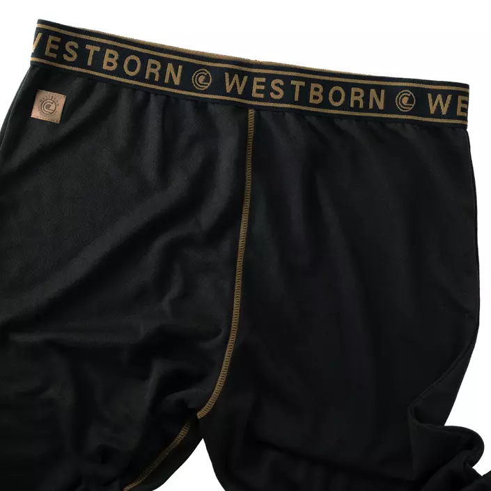 Westborn baselayer sæt, Black, large image number 4