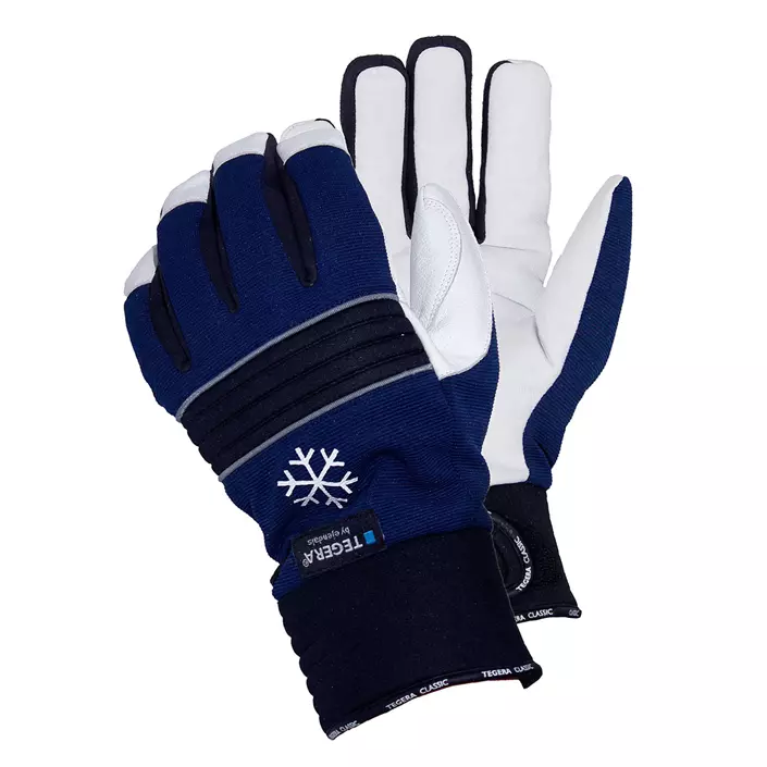 Tegera 297 winter gloves, Blue/White, large image number 0