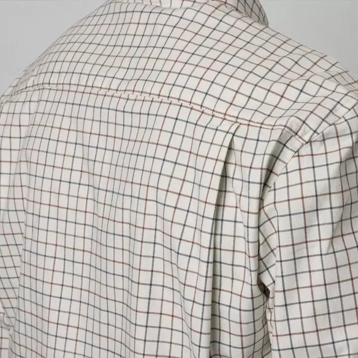 Seeland Oxford Shooting skjorta, Grape leaf/Terracotta check, large image number 5