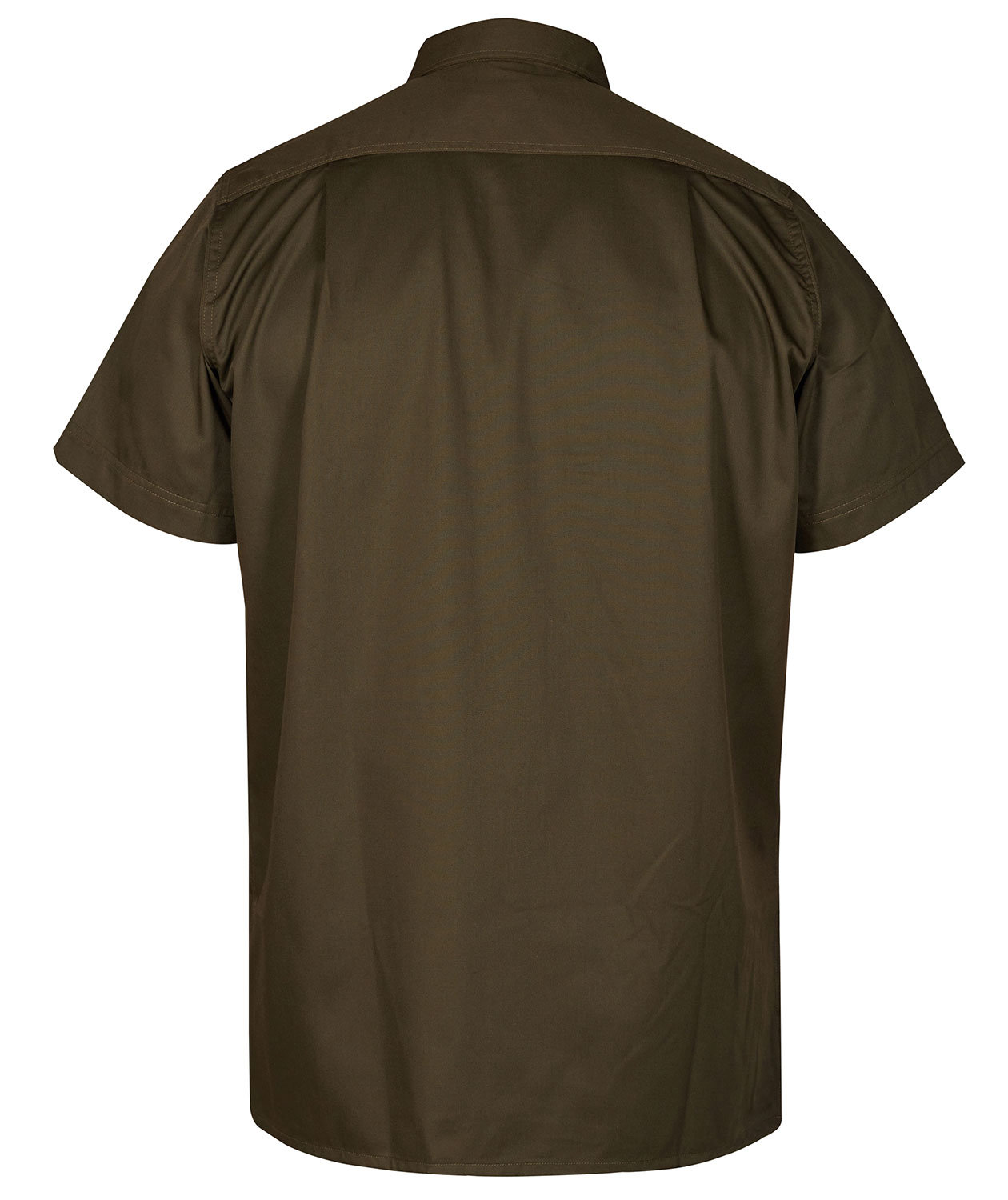 Engel Extend kort&auml;rmad arbetsskjorta, Forest green