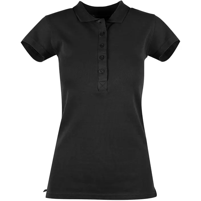 Camus Alice Springs women's polo shirt, Black, large image number 0