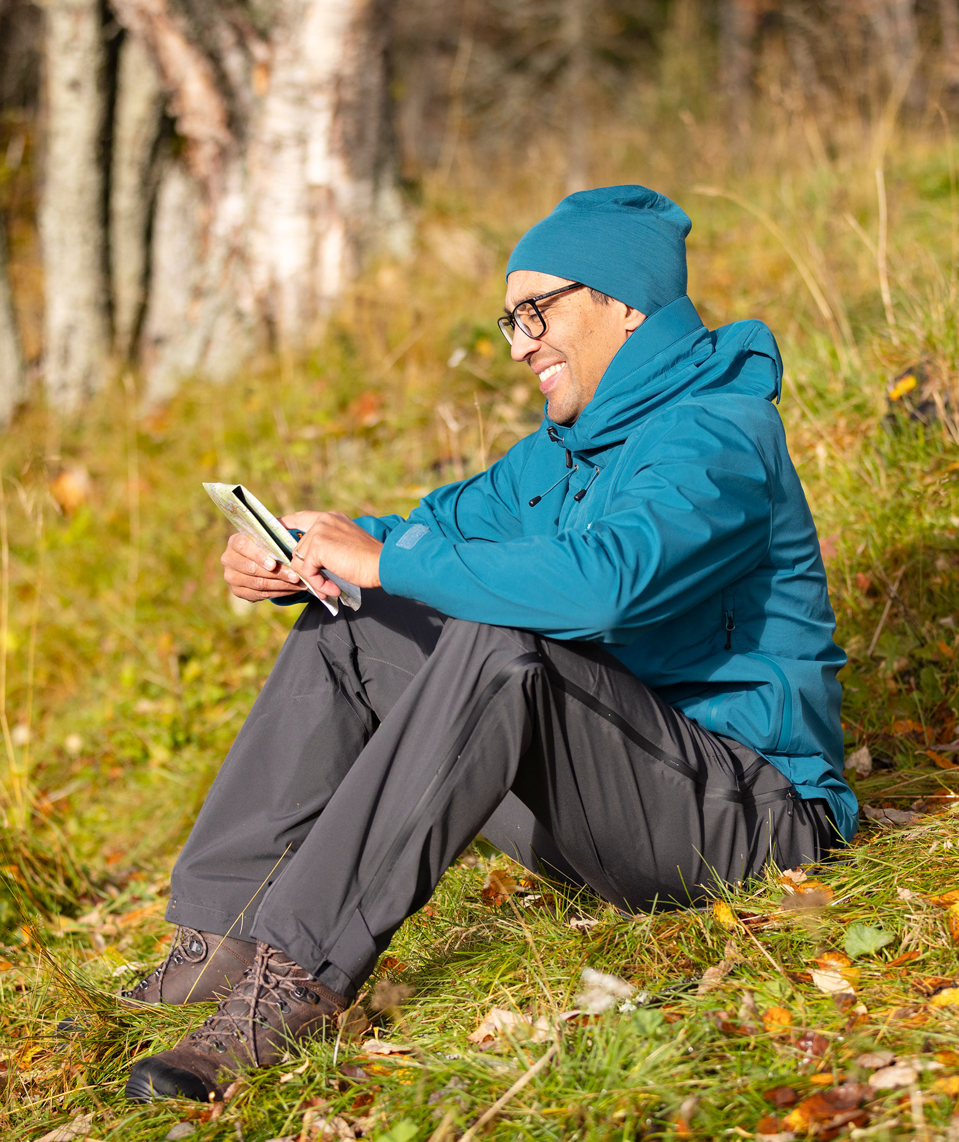 Pinewood&nbsp;hue med merinould, Dark Azur Blue, Dark Azur Blue, large image number 3