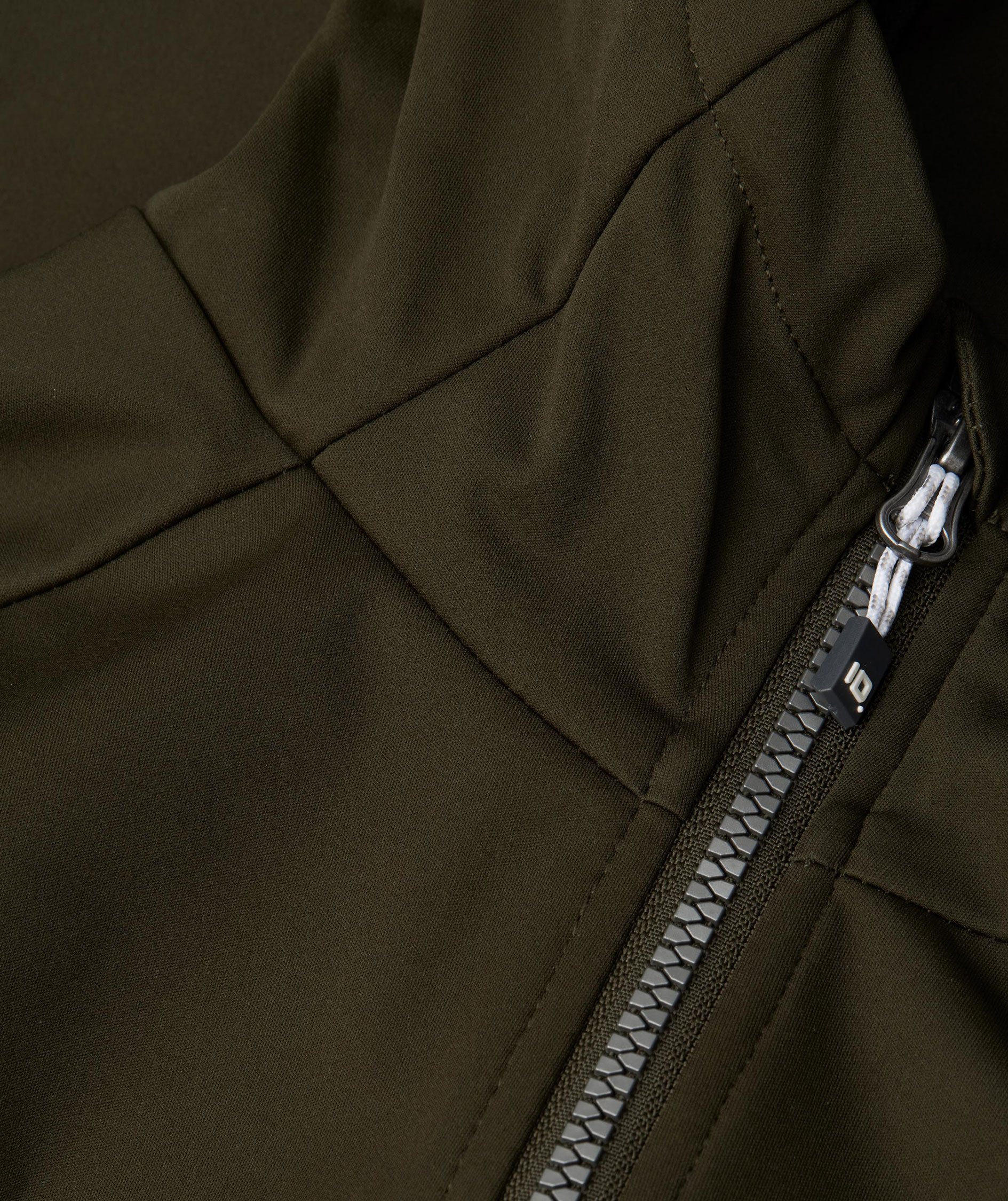 ID light-weight women's softshell jacket, Olive Green, large image number 3