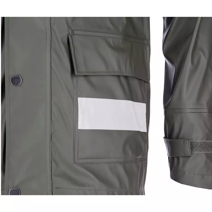 Kramp Protect rain coat, Green, large image number 3