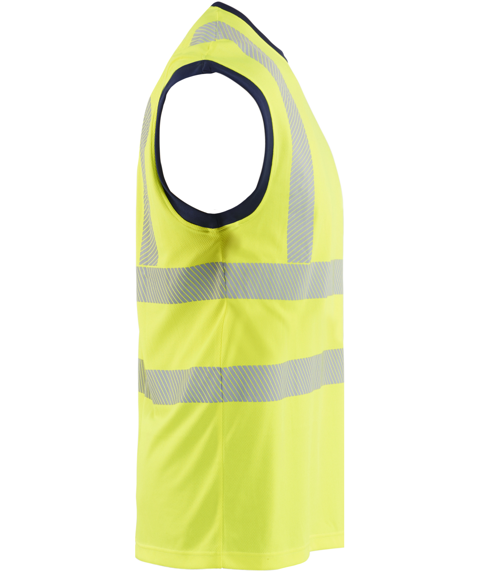 Bl&aring;kl&auml;der&nbsp;tank top, Hi-Vis yellow/marine, large image number 2