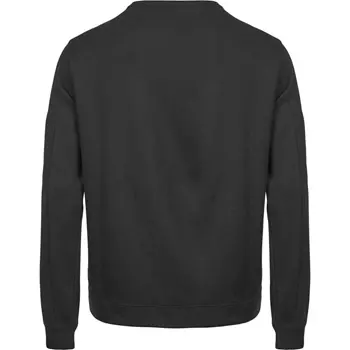 Tee Jays Athletic Crew Neck Sweatshirt, Black