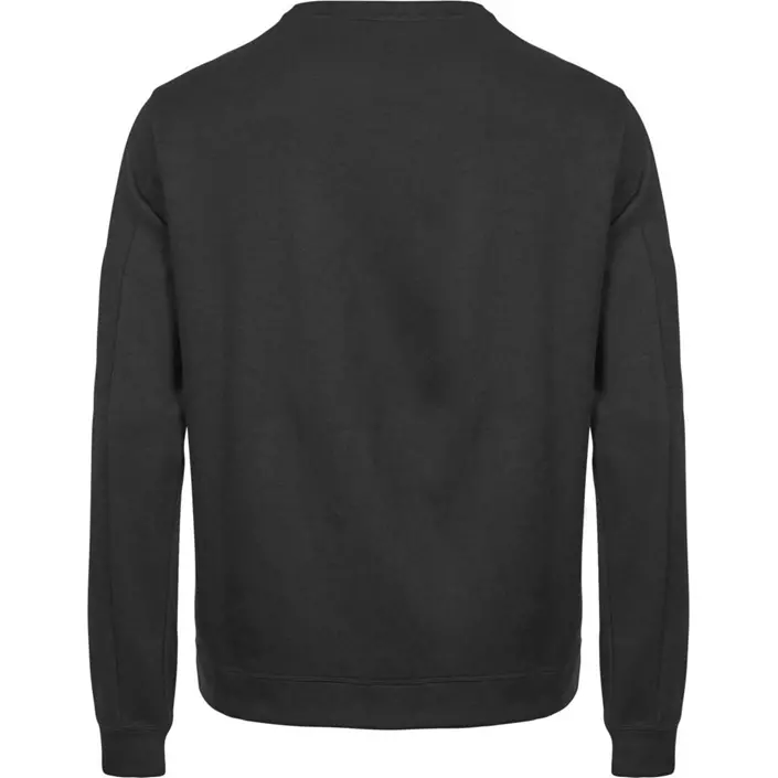 Tee Jays Athletic Crew Neck Sweatshirt, Black, large image number 1