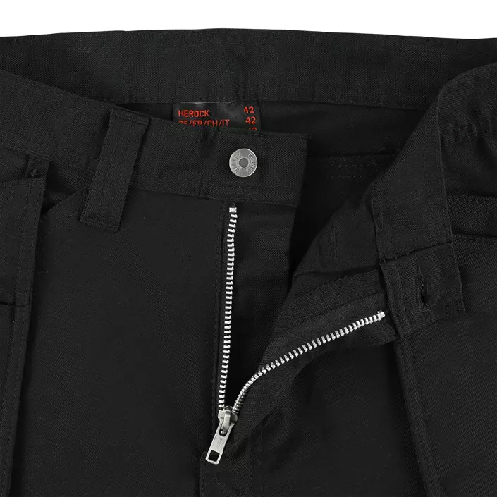 HEROCK Herocles hantverksbyxa, Black, large image number 6