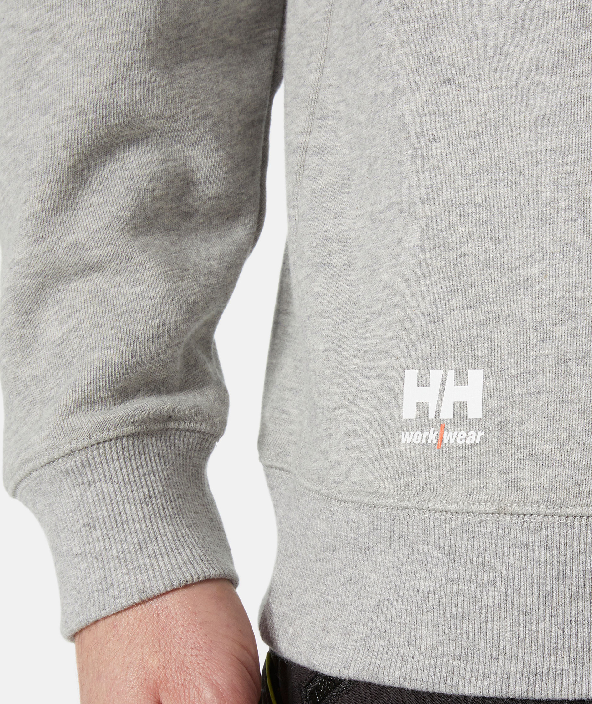 Helly Hansen Classic half zip sweatshirt, Grey melange, large image number 5