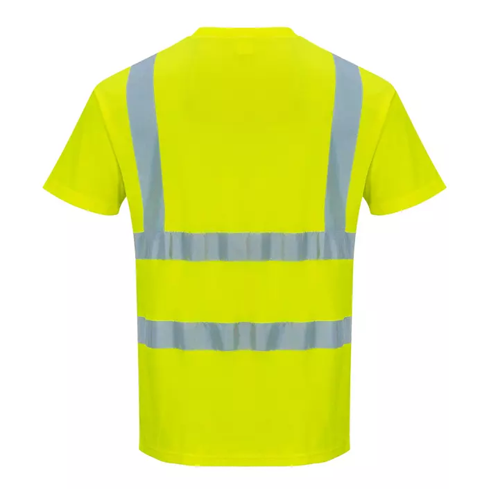 Portwest T-shirt, Hi-Vis Yellow, large image number 1