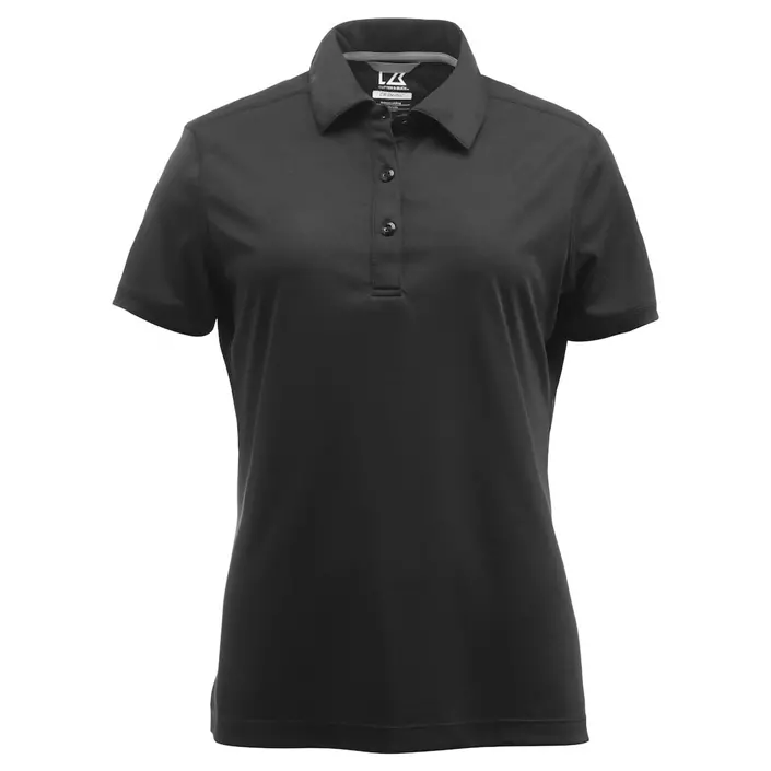 Cutter & Buck Yarrow dame polo T-shirt, Sort, large image number 0